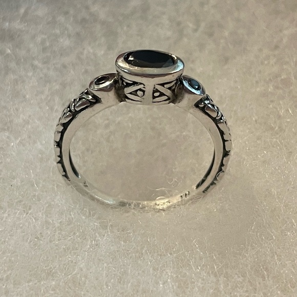 🖤SOLD🖤 Silpada Little Black Dress Cubic Zirconia Sterling Silver R2398 - Picture 14 of 16